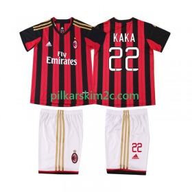 Koszulka AC Milan KAKA 22 2013 2014 Retro Dziecięca Główna Koszulki Piłkarskie